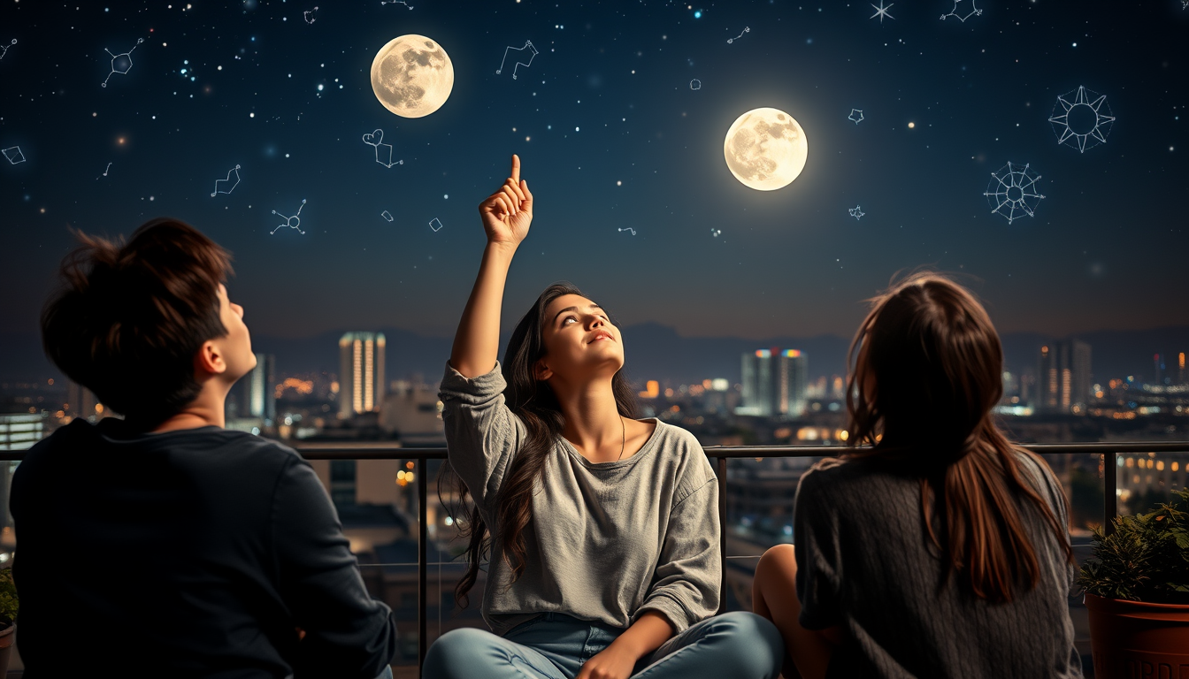 zodiac moon and rising